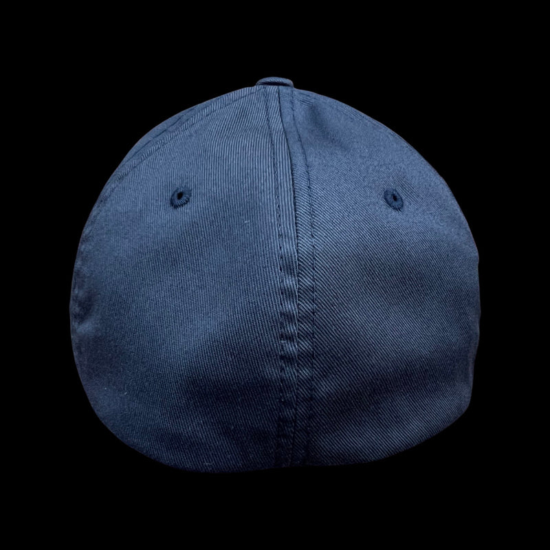 803 Flexfit Dark Navy/Black Fitted Cotton hat