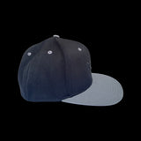 803 Flexfit Flatbill Snapback Hat Grey/Black